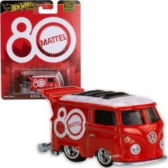 Коллекционная модель машинки Volkswagen Kool Kombi Mattel 80th серии Поп культура Hot Wheels JBL68