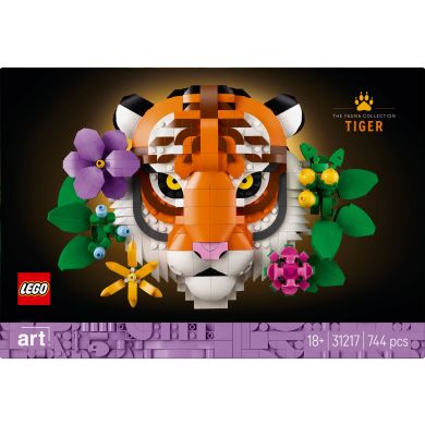 Конструктор Коллекция фауны Тигр LEGO Art 31217