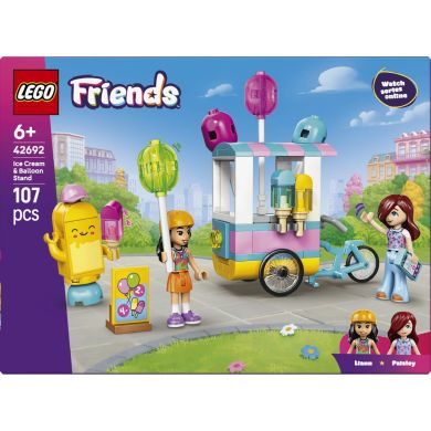 Конструктор LEGO Friends Ятка с мороженым и воздушными шариками 42692