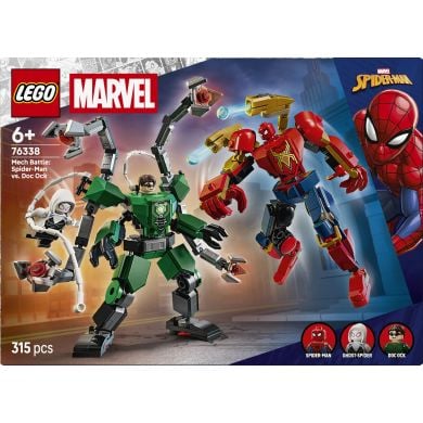 Конструктор LEGO Super Heroes Marvel Битва роботів: Людина-павук vs. Доктор Восьминог 76338