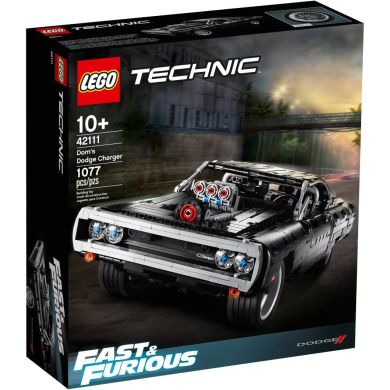 Конструктор LEGO TECHNIC Dodge Charger Доминика Торетто 1077 деталей 42111