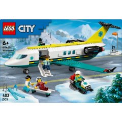 Конструктор Самолет скорой медицинской помощи LEGO City 60465