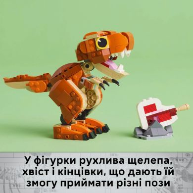 Конструктор Little Eatie: тиранозавр LEGO Jurassic World 76967