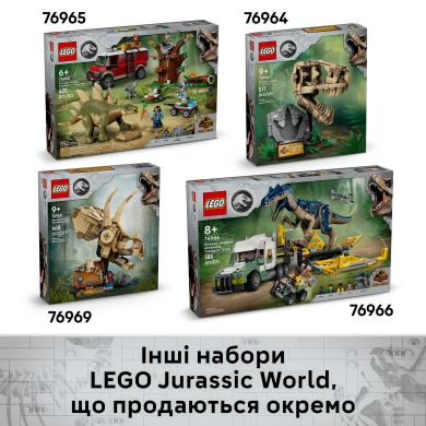 Конструктор Little Eatie: тиранозавр LEGO Jurassic World 76967