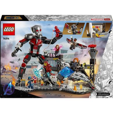 Конструктор Первый мститель: Противостояние Приключенческая битва LEGO Super Heroes 76314