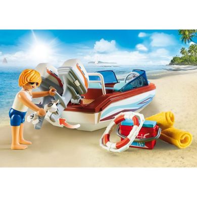 Конструктор Playmobil Моторная лодка 9428