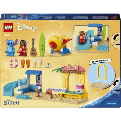 Конструктор Веселье на пляже с Лило и Стичом Lego Disney Classic 43280