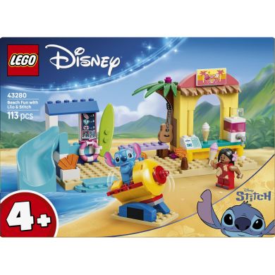 Конструктор Веселье на пляже с Лило и Стичом Lego Disney Classic 43280