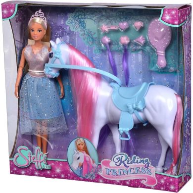 Кукла Штеффи Принцесса с лошадью с аксессуарами 5733519