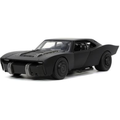 Машина металева Jada Бетмен (2022) Бетмобіль з фігуркою Бетмена, масш. 1:32, 8 лет JADA 253213008