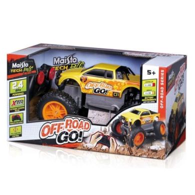Машинка игрушечная на радиоуправлении Off Road Go Maisto Tech 82759 yellow