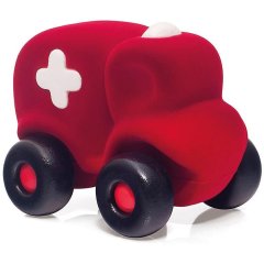 Машинка из каучуковой пены Rubbabu (Рубабу) Скорая помощь 15 см 20001, Красный