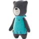 Мягкая игрушка для сна MyHummy Teddy Bear Mia с датчиком сна 5907637944422, Графитовый