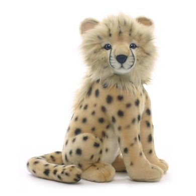 Мягкая игрушка Hansa Малыш гепарда сидящий 32 см 2992