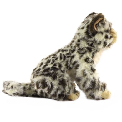 М'яка іграшка Леопардовий жаккард що сидить, висота 35 см Hansa 6882