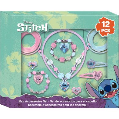 Набір аксесуарів для волосся Disney Стіч 12 предметів Kids Licensing ST00102