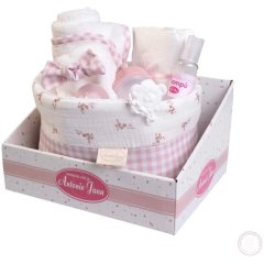 Набор по уходу за пупсом в корзине из ткани 92325