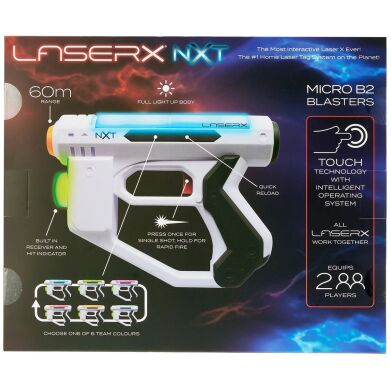 Набір для лазерних боїв &ndash; LASER X NXT MICRO ДЛЯ ДВОХ ГРАВЦІВ Laser X 87538