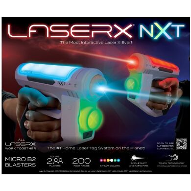 Набір для лазерних боїв &ndash; LASER X NXT MICRO ДЛЯ ДВОХ ГРАВЦІВ Laser X 87538
