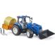 Набір іграшковий Трактор New Holland T5121з переднім навантажувачем та аксесуарами Bruder 02187