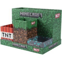 Органайзер настольный Yes Minecraft, картон, зеленый 708603