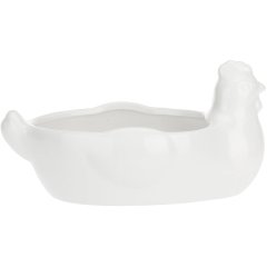 Подставка для яиц FATTORIA в виде курицы, фарфор La Porcellana Bianca U10009091U00