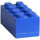 Восьмиточечный ярко-синий мини-бокс для хранения Х8 Lego 40121731