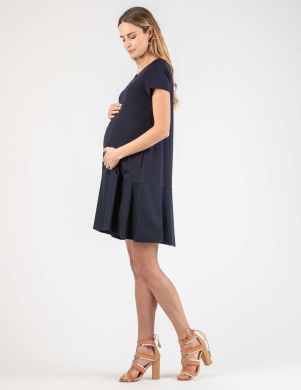 Сукня для вагітних Attesa з воланом L 0265