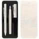 Подарочный набор ручек Faber-Castell GRIP 2010 Coconut Milk в металлическом пенале, шариковая ручка+перовая, 201527 201527
