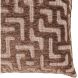 Подушка "Ivy", коричневая, с узором "лабиринт" Richmond Interiors 215962