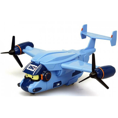 Іграшка Літак перевізник Кері зі світлом і звуком Robocar Poli 83359