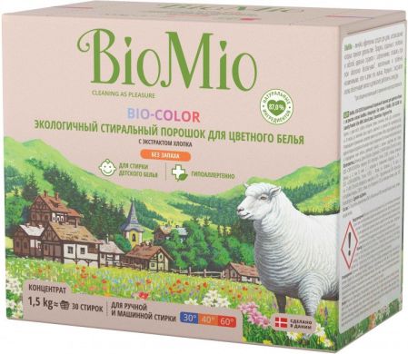 Пральний порошок BioMio Bio-Color 1,5 кг 1509-02-03 4603014004635