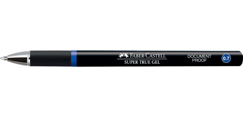 Ручка Гелевая Faber-Castell supertrue gel 0.7 мм синяя 27100