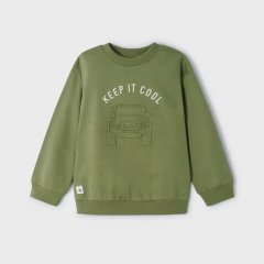Свитшот для мальчика длинный рукав 5A, р.98 Зеленый Mayoral 3481