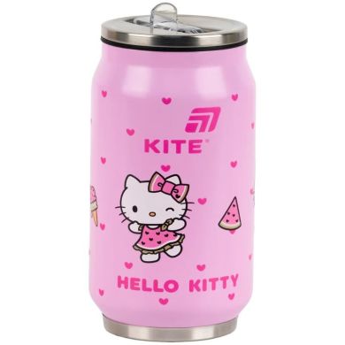 Термочашка з трубочкою, 350мл Hello Kitty HK25-1263
