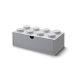 Восьмиточечный серый контейнер выдвижной ящик Х8 Lego 40211740