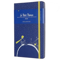 Записна книга Moleskine Le Petit Prince 2020 середній синій DPP12WN3Y20
