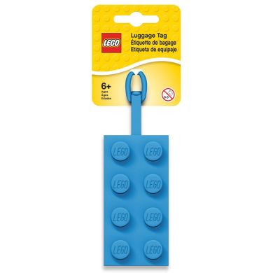 Багажная бирка LEGO CLASSIC синяя 4006151-52001