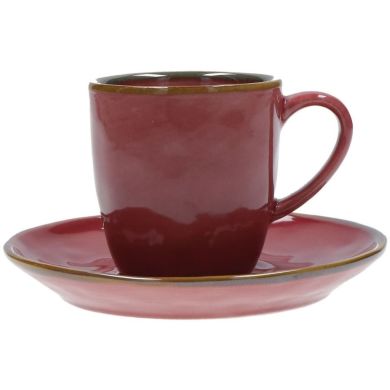 Чашка для еспресо Unitable Rose&Tulipani CONCERTO ROSSO MALAGA 90сс Червоний R134500015