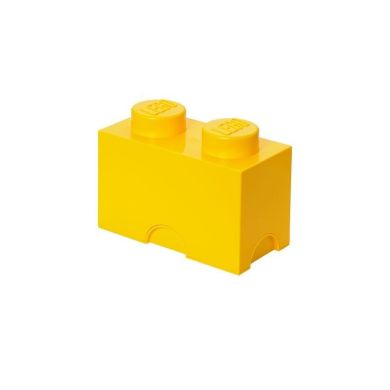 Двухточечный желтый контейнер для хранения Х2 Lego 40021732
