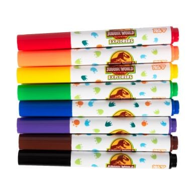 Фломастери Yes Jurassic World, SUPER JUMBO 8 кол., super washable 650617
