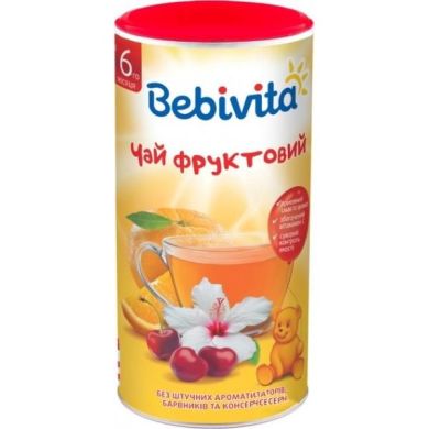 Чай Bebivita фруктовый 200 г 1788