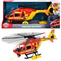 Гелікоптер Рятувальна служба з аксес., звук. та світл. ефектами, 36 см, 3+ DICKIE TOYS 3716024