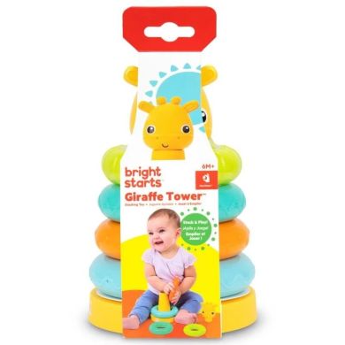 Игрушка-пирамидка Bright Starts Giraffe Tower 17467