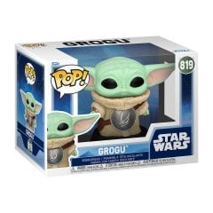 Игровая фигурка FUNKO POP! серии Мандалорец ГРОГУ С БРОНЕЮ ГРУДОРОГА 90447