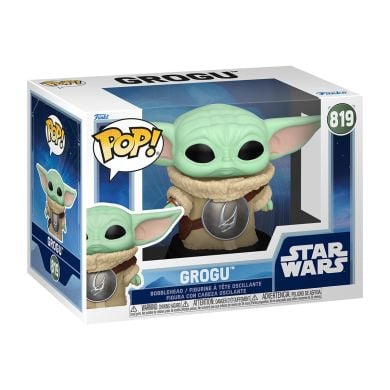 Игровая фигурка FUNKO POP! серии Мандалорец ГРОГУ С БРОНЕЮ ГРУДОРОГА 90447
