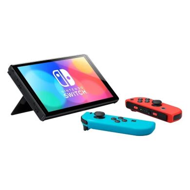 Ігрова консоль Nintendo Switch OLED (червоний та синій) 045496453442