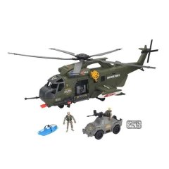 Ігровий набір Солдати L&S Air Command Combat Copter/Бойовий вертоліт, 545163 545163