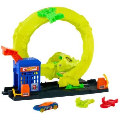 Игровой набор Спиральная атака Змеи серии Опасные создания Hot Wheels JBM63