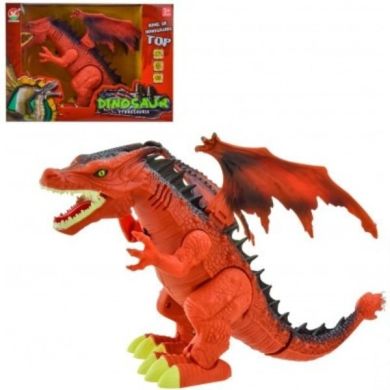Інтерактивна іграшка Динозавр зі звуковими і світловими ефектами 666-27A